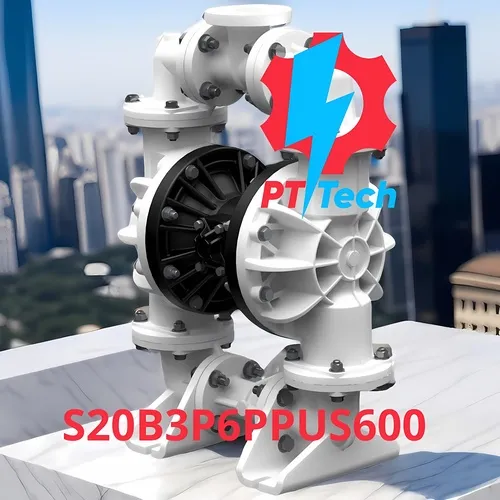 S20B3P6PPUS600 Bơm màng khí nén SANDPIPER 2 inch nhựa