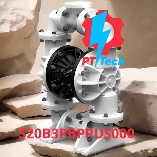 S20B3PBPPUS000 Bơm màng khí nén SANDPIPER 2 inch nhựa