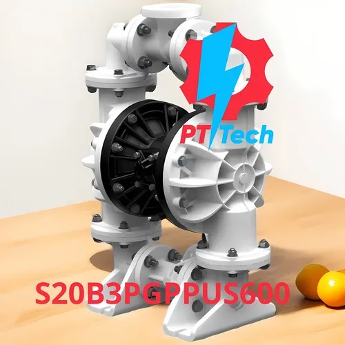 S20B3PGPPUS600 Bơm màng khí nén SANDPIPER 2 inch nhựa