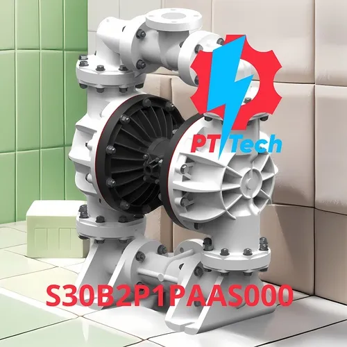 S30B2P1PAAS000 Bơm màng khí nén SANDPIPER 3 inch nhựa