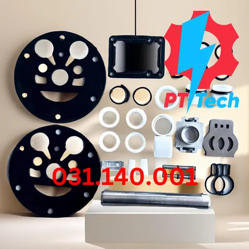 031.140.001 Air Valve Assembly Phụ tùng sửa chữa Bơm màng Sandpiper 1 1-2 inch