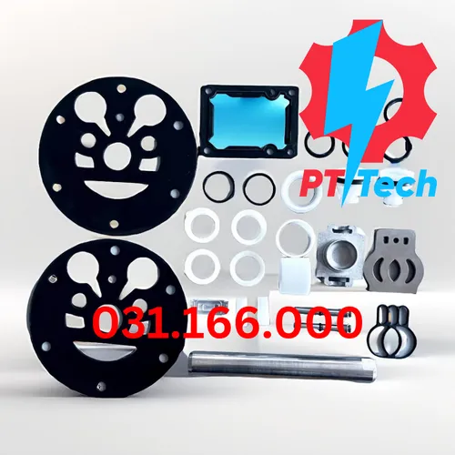 031.166.000 Air Valve Assembly Phụ tùng sửa chữa Bơm màng Sandpiper 3-4 inch