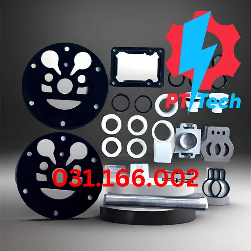 031.166.002 Air Valve Assembly Phụ tùng sửa chữa Bơm màng Sandpiper 1-2 inch