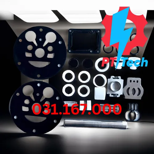 031.167.000 Air Valve Assembly Phụ tùng sửa chữa Bơm màng Sandpiper 1 inch