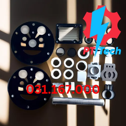 031.167.000 Air Valve Assembly Phụ tùng sửa chữa Bơm màng Sandpiper 3-4 inch