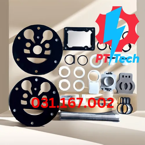 031.167.002 Air Valve Assembly Phụ tùng sửa chữa Bơm màng Sandpiper 1-2 inch