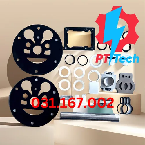 031.167.002 Air Valve Assembly Phụ tùng sửa chữa Bơm màng Sandpiper 3-4 inch