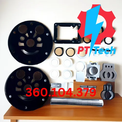 360.104.379 Gasket, Air Inlet Phụ tùng sửa chữa Bơm màng Sandpiper 1 inch