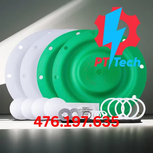 476.197.635 Wetted End Kit Bộ phụ tùng sửa chữa Bơm màng Sandpiper 1 inch