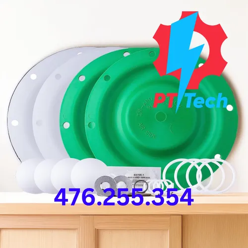 476.255.354 Wetted End Kit Bộ phụ tùng sửa chữa Bơm màng Sandpiper 1 1-2 inch