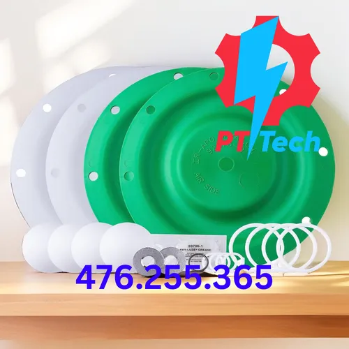 476.255.365 Wetted End Kit Bộ phụ tùng sửa chữa Bơm màng Sandpiper 1 1-2 inch