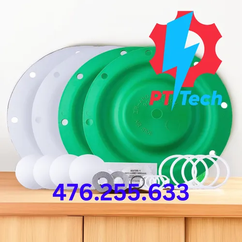 476.255.633 Wetted End Kit Bộ phụ tùng sửa chữa Bơm màng Sandpiper 1 1-2 inch