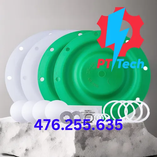 476.255.635 Wetted End Kit Bộ phụ tùng sửa chữa Bơm màng Sandpiper 1 1-2 inch
