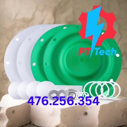 476.256.354 Wetted End Kit Bộ phụ tùng sửa chữa Bơm màng Sandpiper 1 1-2 inch
