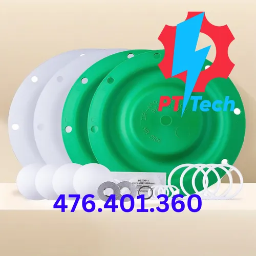476.401.360 Wet End Kit Bộ phụ tùng sửa chữa Bơm màng Sandpiper 1-2 inch