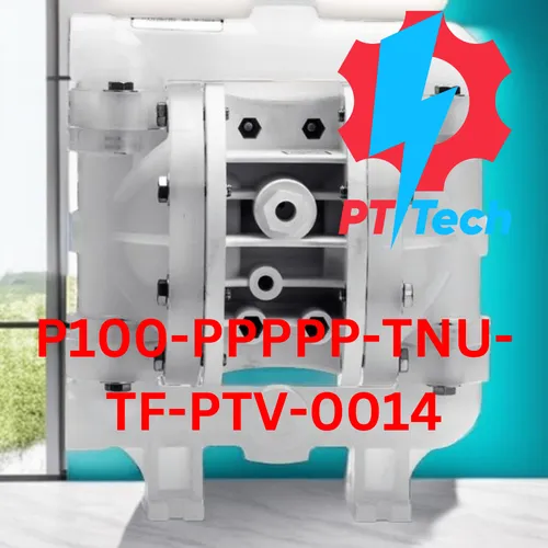 P100-PPPPP-TNU-TF-PTV-0014 Bơm màng khí nén WILDEN 1-2 inch nhựa