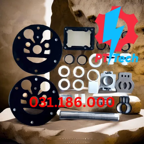 031.186.000 Air Valve Assembly Phụ tùng sửa chữa Bơm màng Sandpiper 1-2 inch