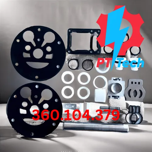 360.104.379 Gasket, Air Inlet Cap Phụ tùng sửa chữa Bơm màng Sandpiper 1 inch