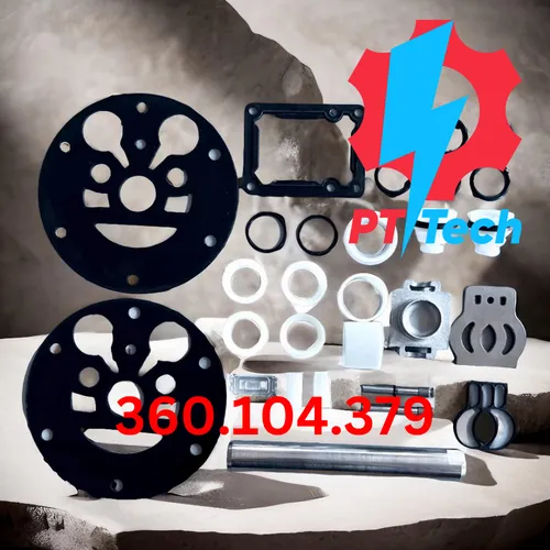 360.104.379 Gasket, Air Inlet Cap Phụ tùng sửa chữa Bơm màng Sandpiper 2 inch