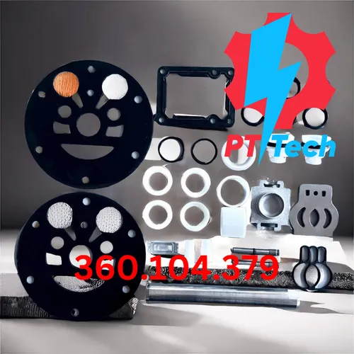 360.104.379 Gasket, Air Inlet Cap Phụ tùng sửa chữa Bơm màng Sandpiper 3 inch