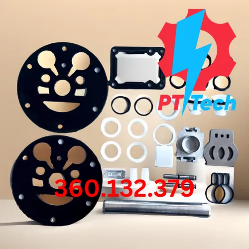 360.132.379 Gasket, Valve Body Phụ tùng sửa chữa Bơm màng Sandpiper 1-4 inch