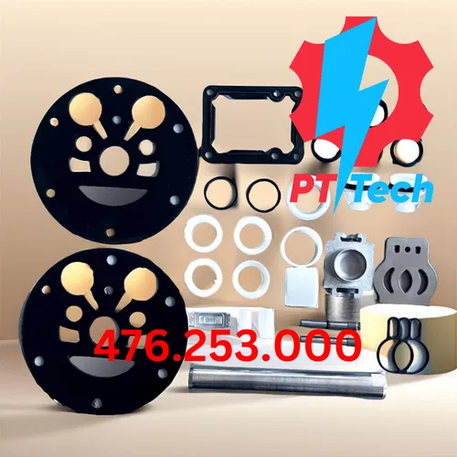 476.253.000 Air End Kit Phụ tùng bộ chia khí Bơm màng Sandpiper 2 inch