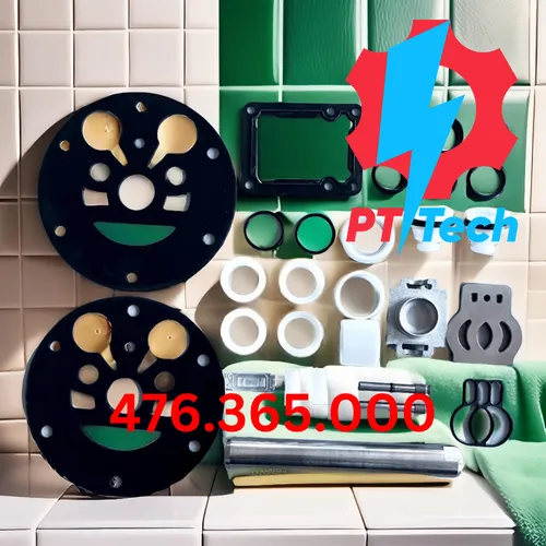 476.365.000 Air End Kit Phụ tùng bộ chia khí Bơm màng Sandpiper 3 inch